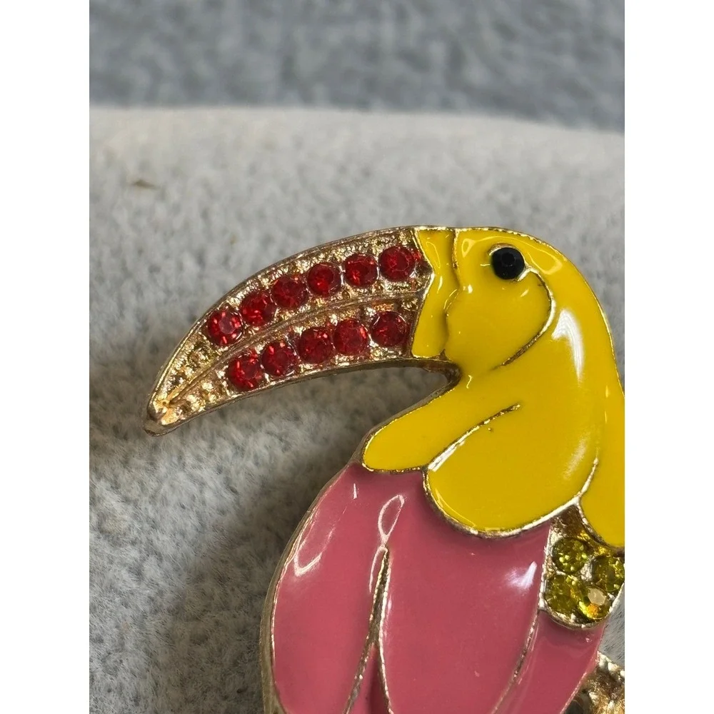 #11. Toucan Bird Brooch